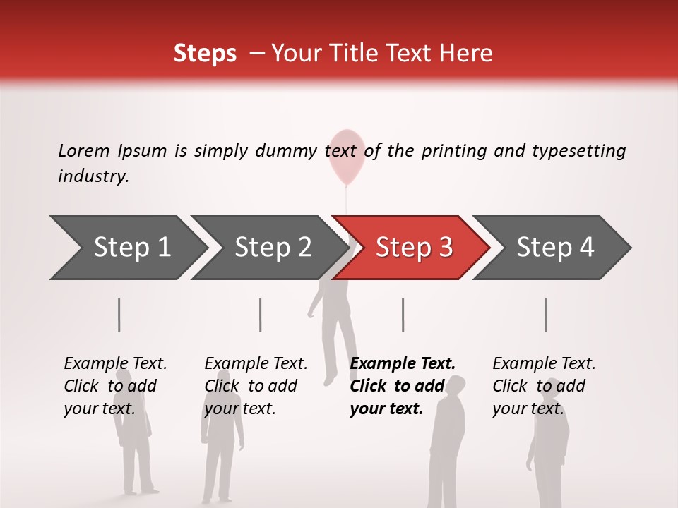 Career Moving Tiny PowerPoint Template
