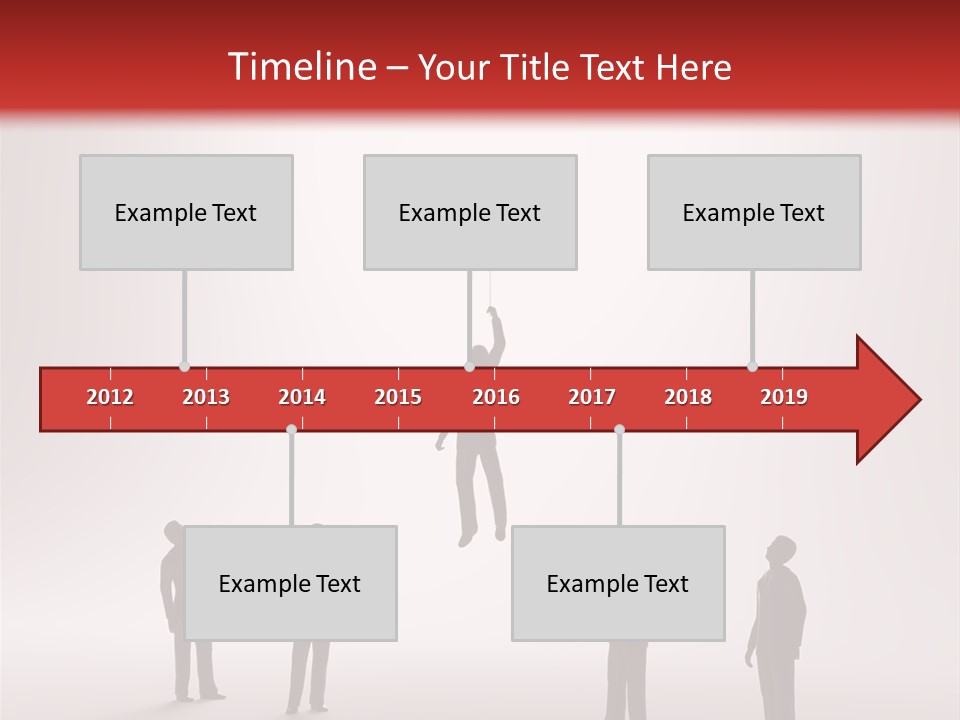 Career Moving Tiny PowerPoint Template