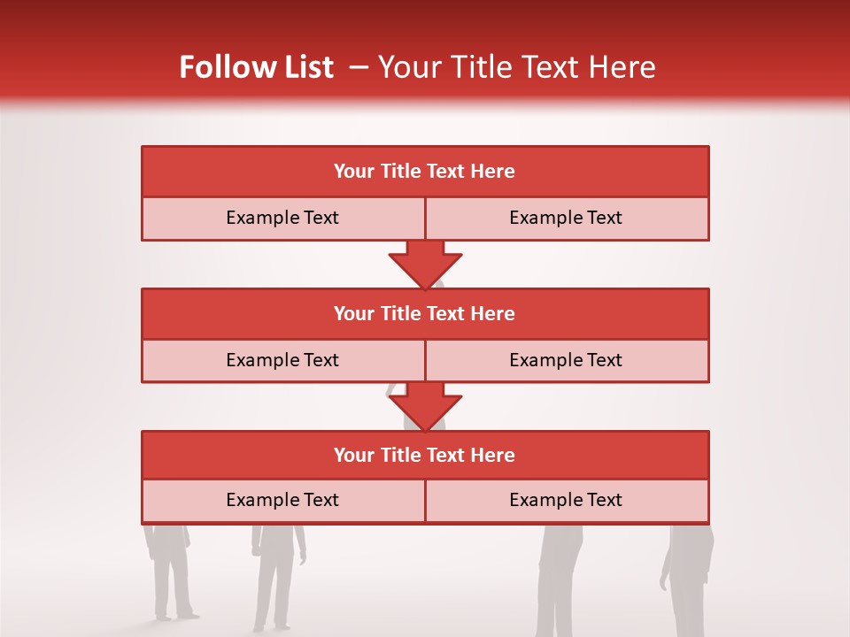 Career Moving Tiny PowerPoint Template