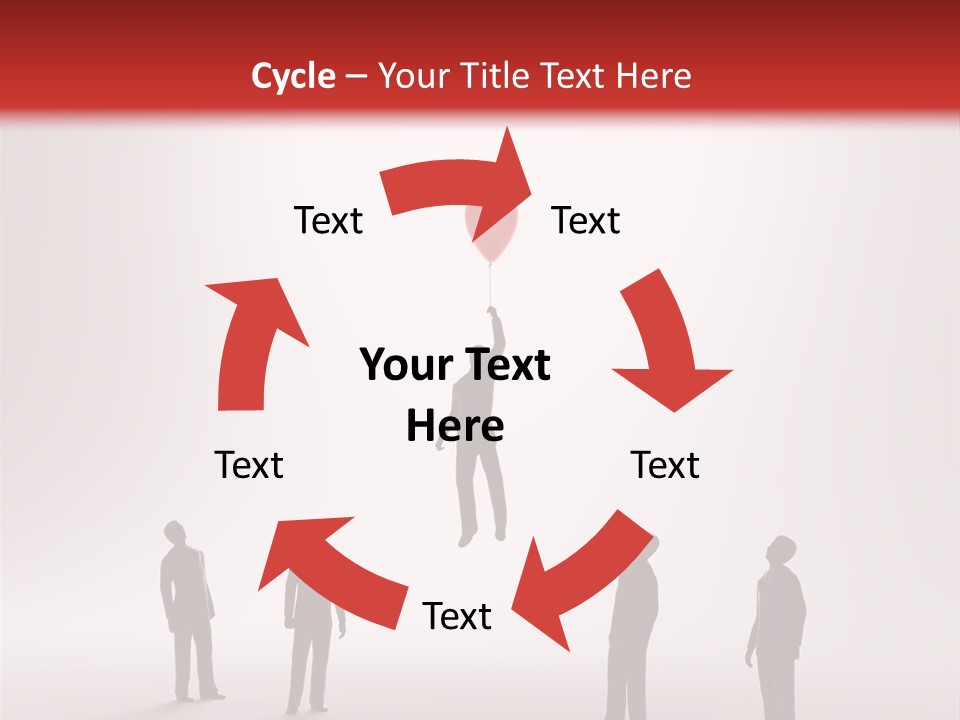Career Moving Tiny PowerPoint Template