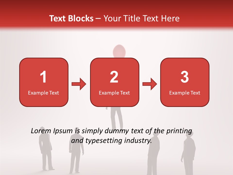 Career Moving Tiny PowerPoint Template