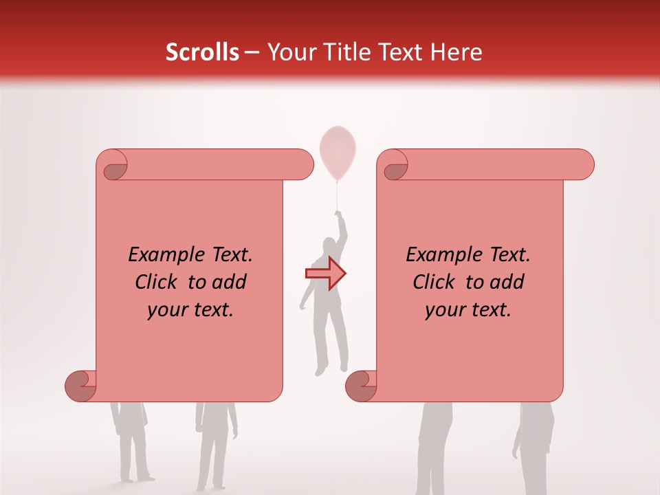 Career Moving Tiny PowerPoint Template