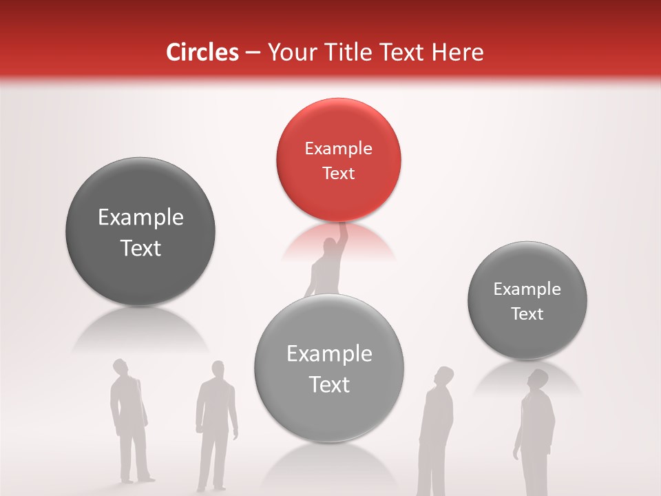 Career Moving Tiny PowerPoint Template