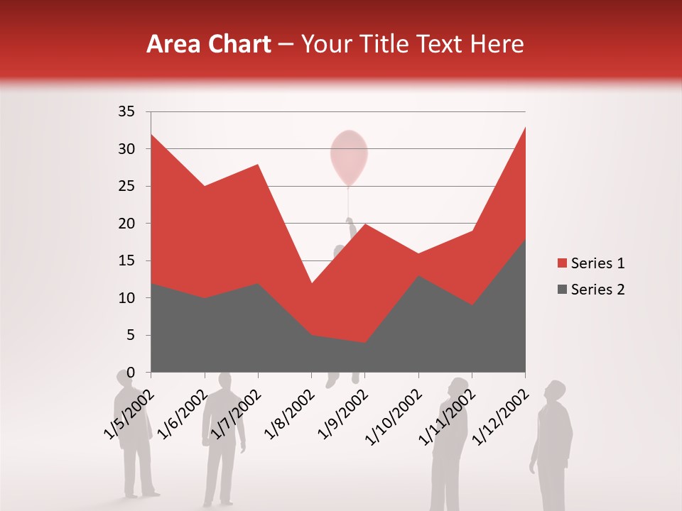 Career Moving Tiny PowerPoint Template
