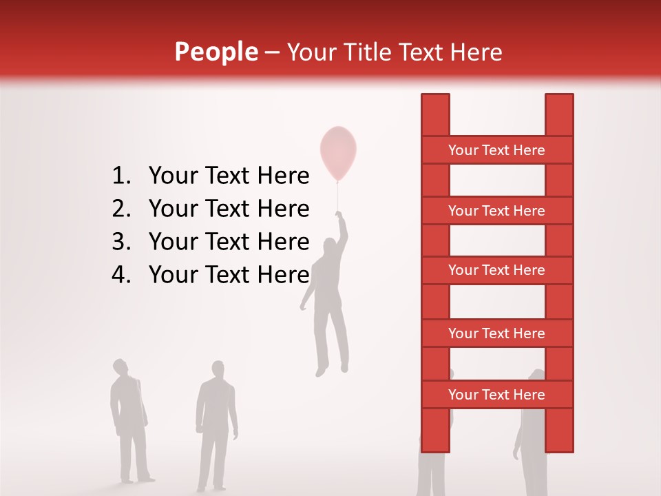 Career Moving Tiny PowerPoint Template