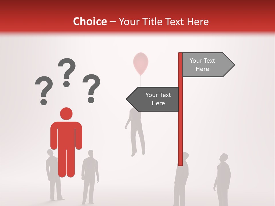 Career Moving Tiny PowerPoint Template