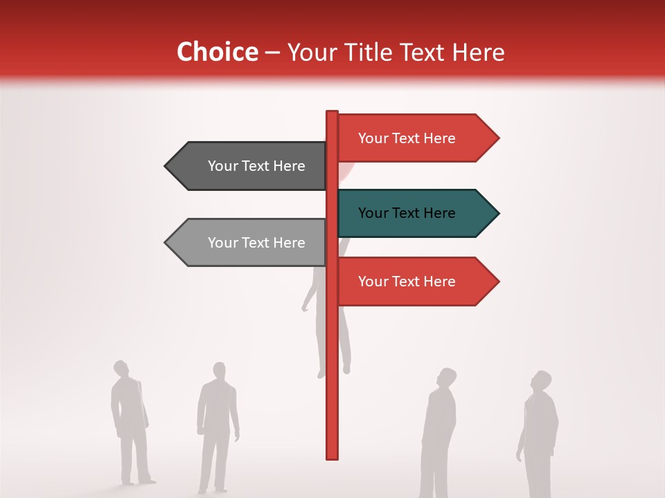 Career Moving Tiny PowerPoint Template