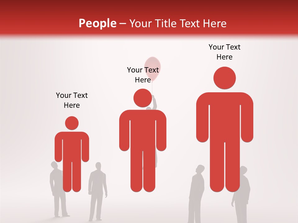 Career Moving Tiny PowerPoint Template