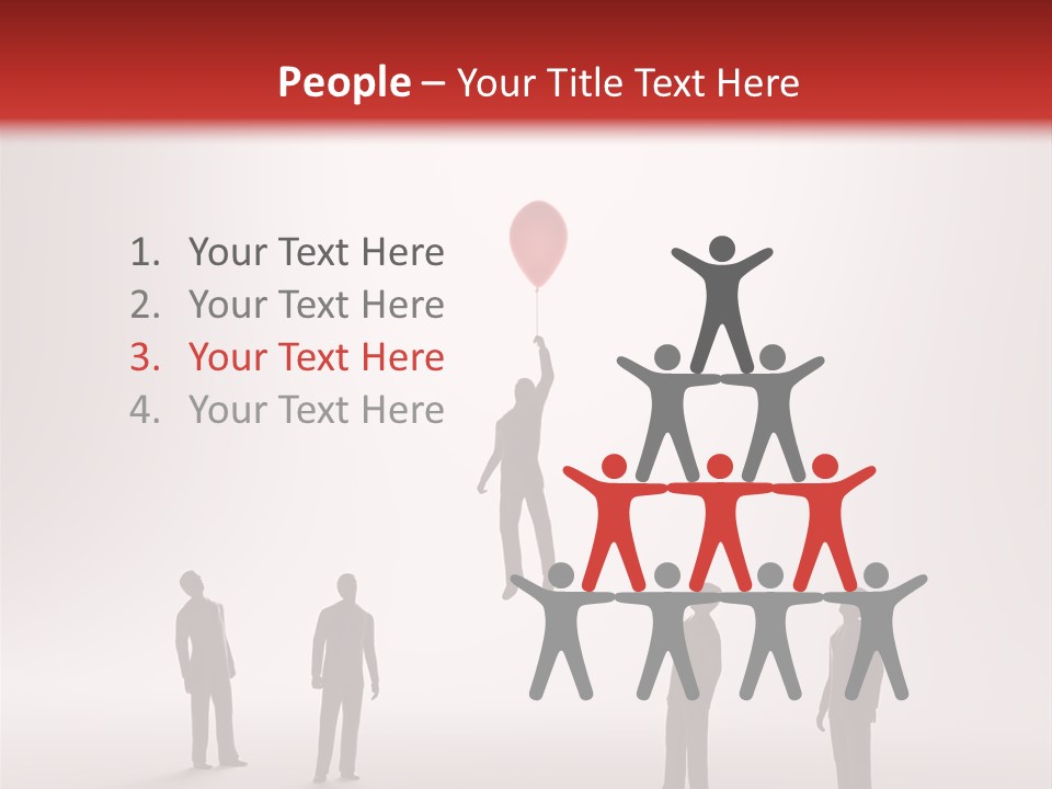 Career Moving Tiny PowerPoint Template