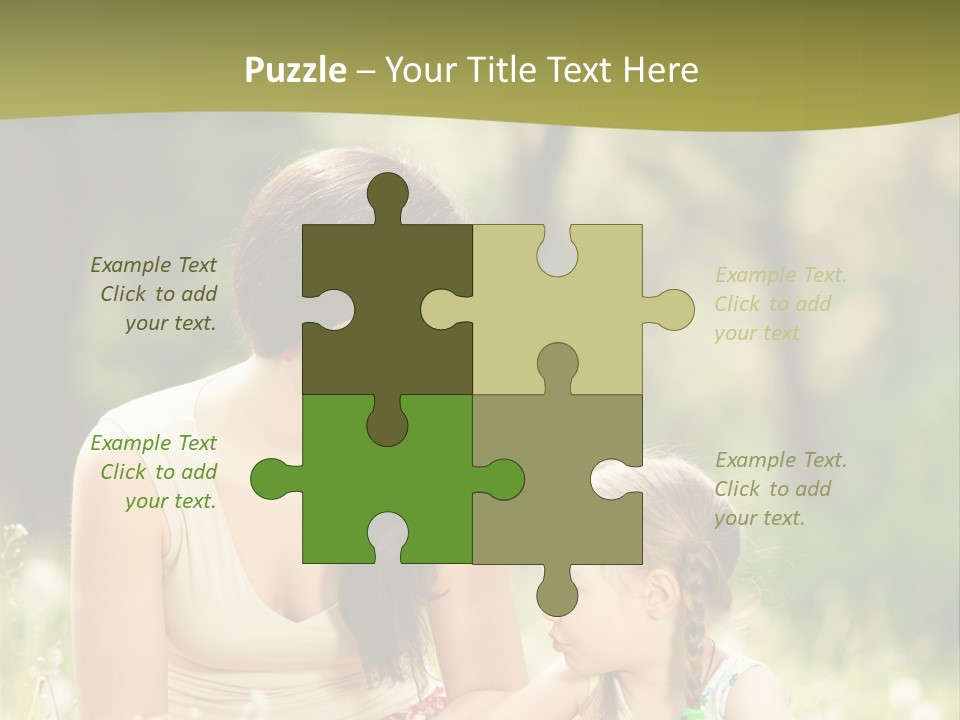 Playing Talk Summer PowerPoint Template