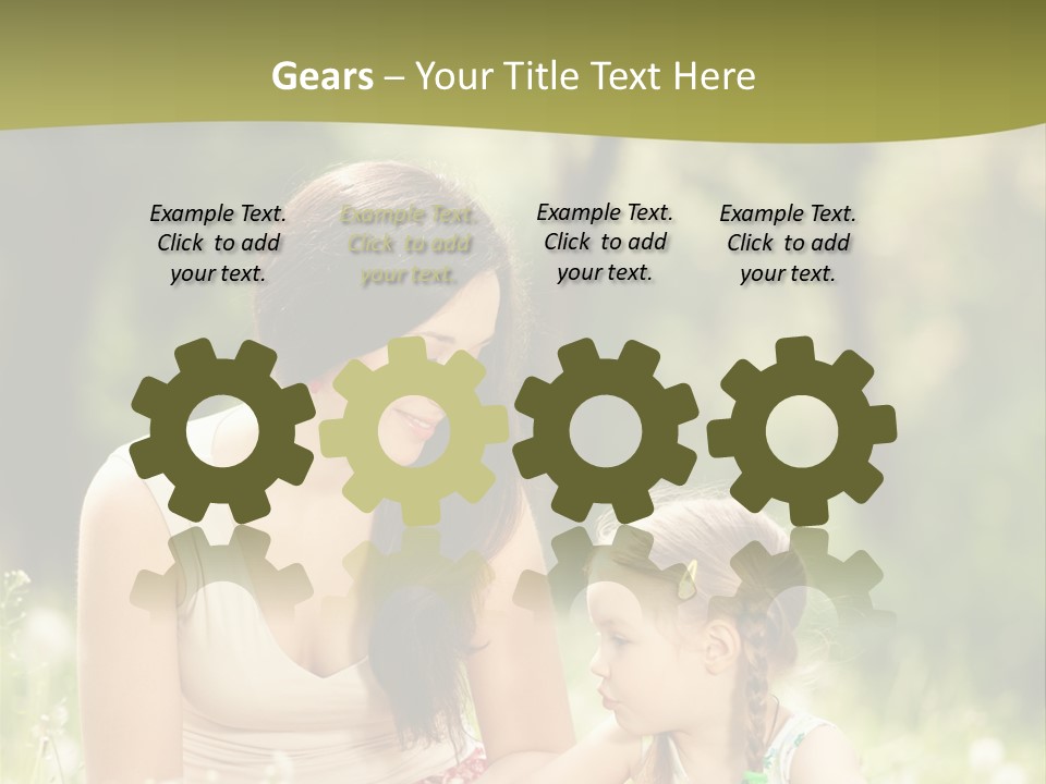 Playing Talk Summer PowerPoint Template