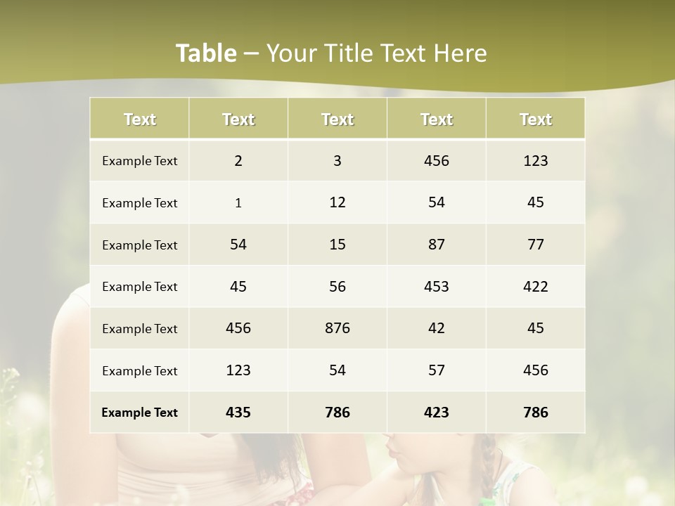 Playing Talk Summer PowerPoint Template