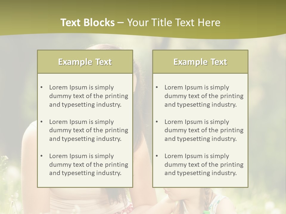 Playing Talk Summer PowerPoint Template