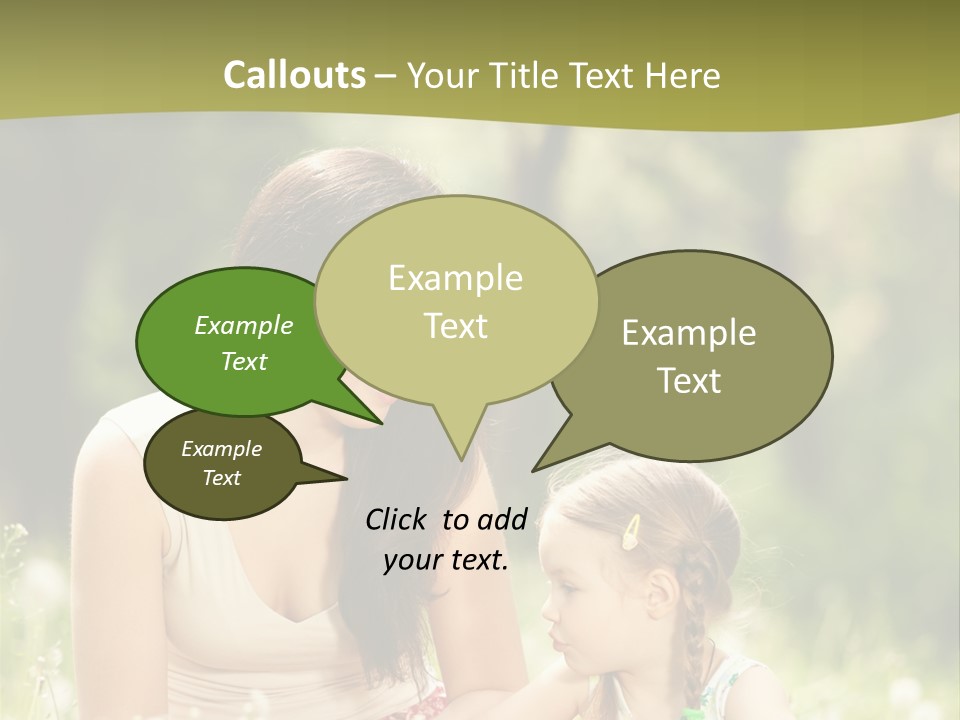 Playing Talk Summer PowerPoint Template