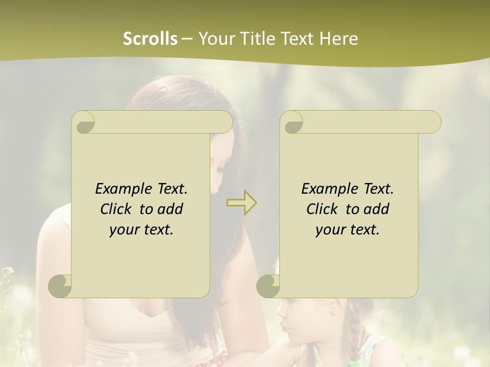 Playing Talk Summer PowerPoint Template
