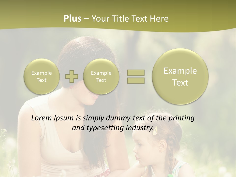 Playing Talk Summer PowerPoint Template
