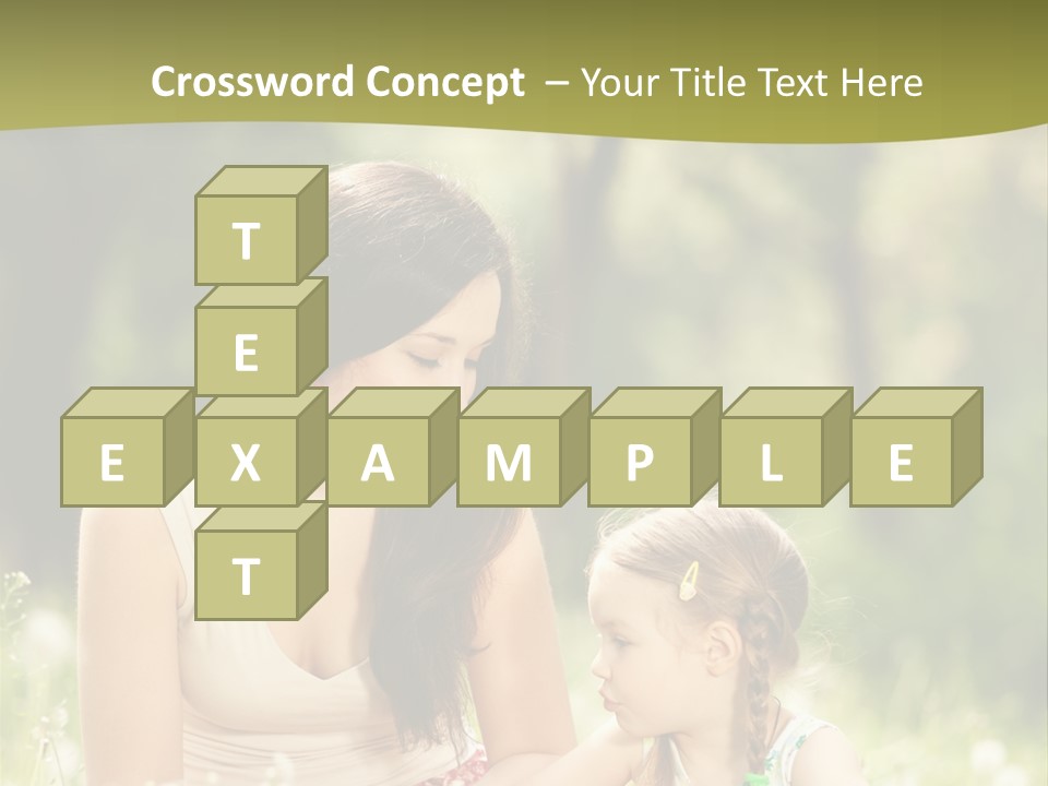 Playing Talk Summer PowerPoint Template