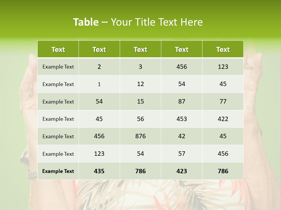 Animation One Isolated PowerPoint Template