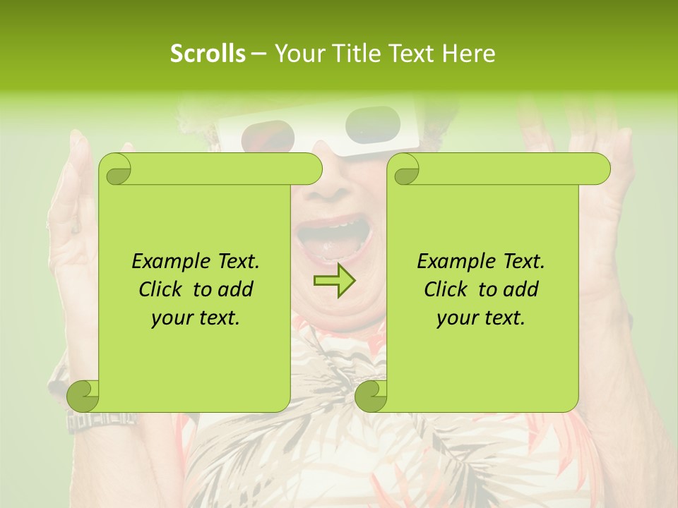 Animation One Isolated PowerPoint Template