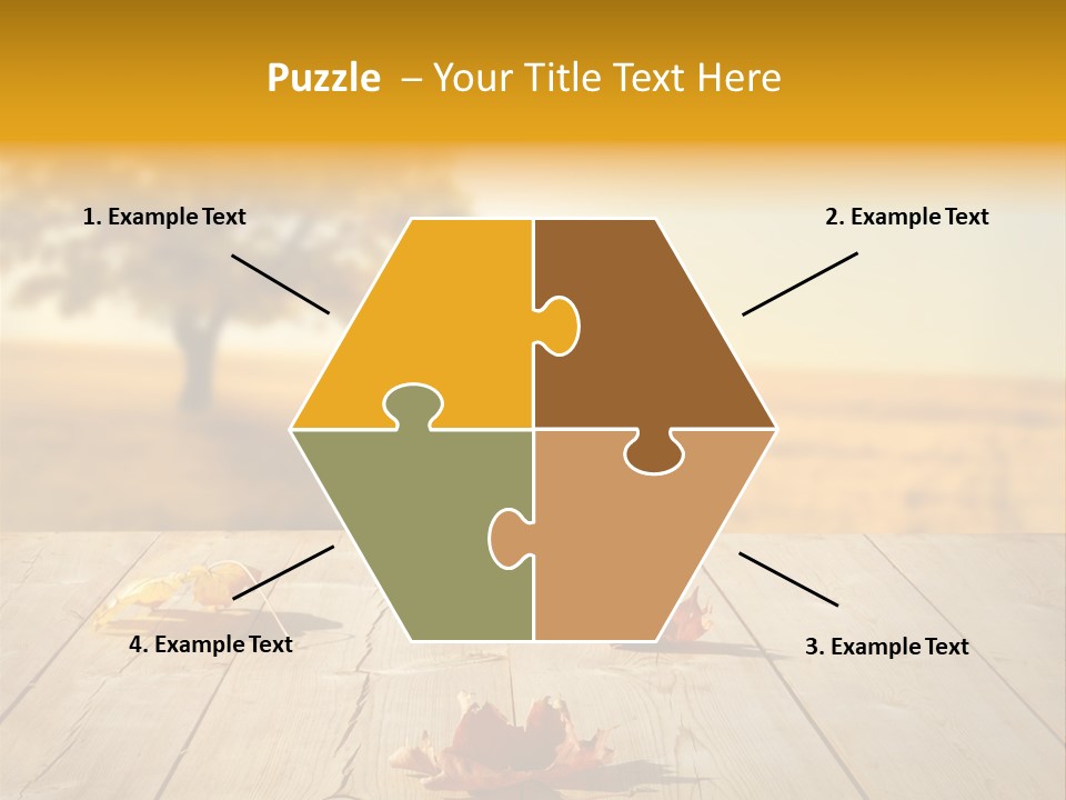 Vibrant Aged Park PowerPoint Template