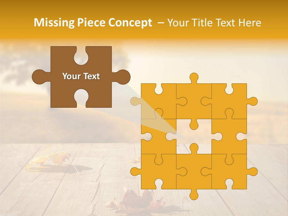 Vibrant Aged Park PowerPoint Template