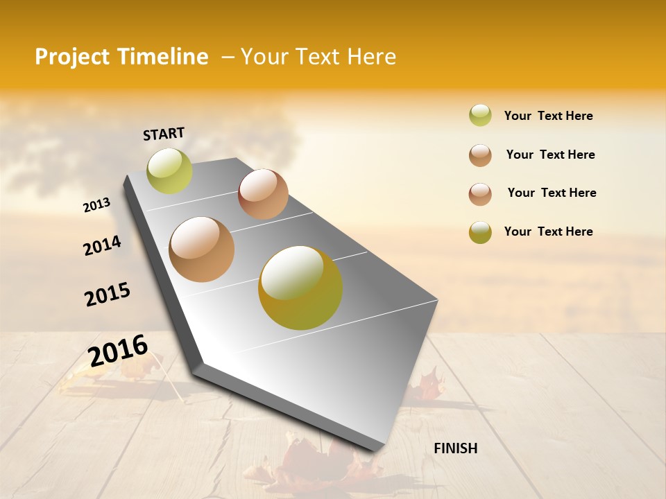 Vibrant Aged Park PowerPoint Template