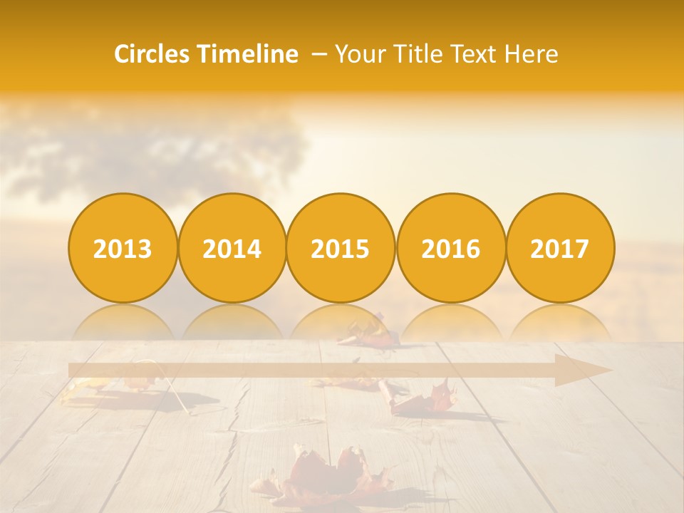 Vibrant Aged Park PowerPoint Template