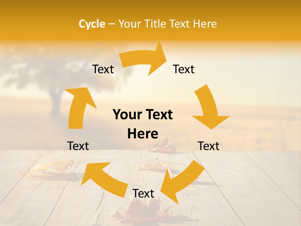 Vibrant Aged Park PowerPoint Template