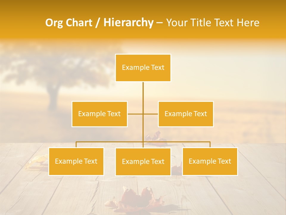 Vibrant Aged Park PowerPoint Template