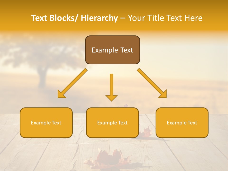 Vibrant Aged Park PowerPoint Template