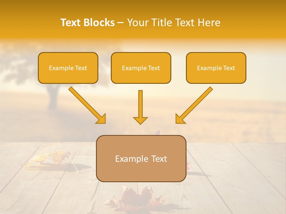 Vibrant Aged Park PowerPoint Template