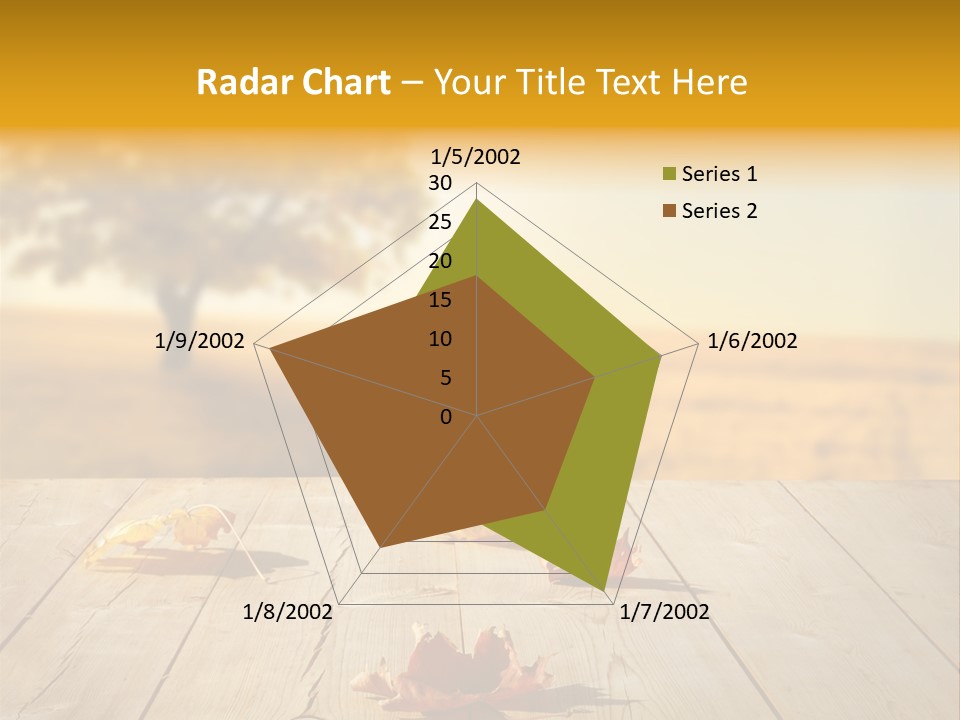 Vibrant Aged Park PowerPoint Template