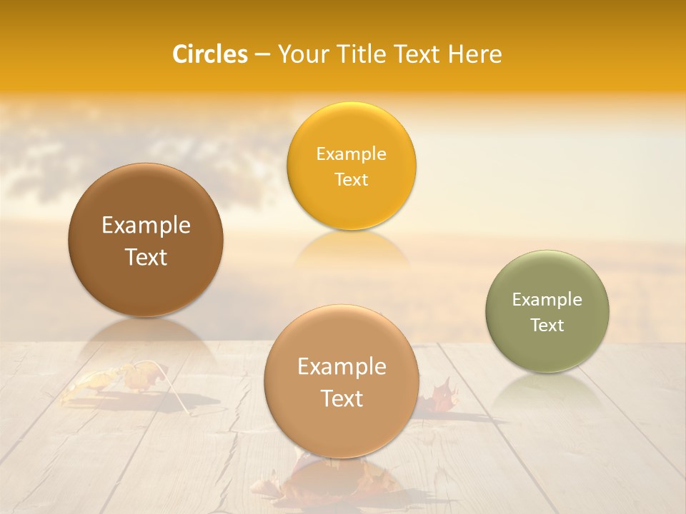 Vibrant Aged Park PowerPoint Template