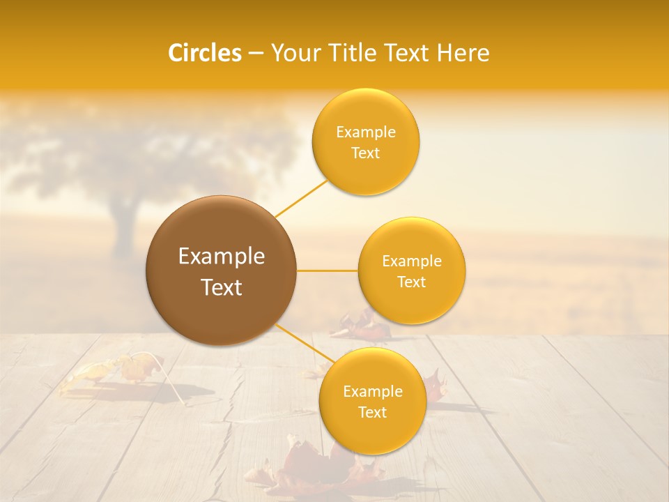 Vibrant Aged Park PowerPoint Template