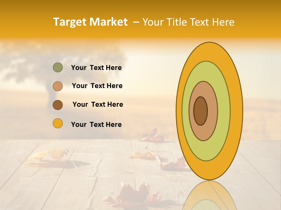 Vibrant Aged Park PowerPoint Template