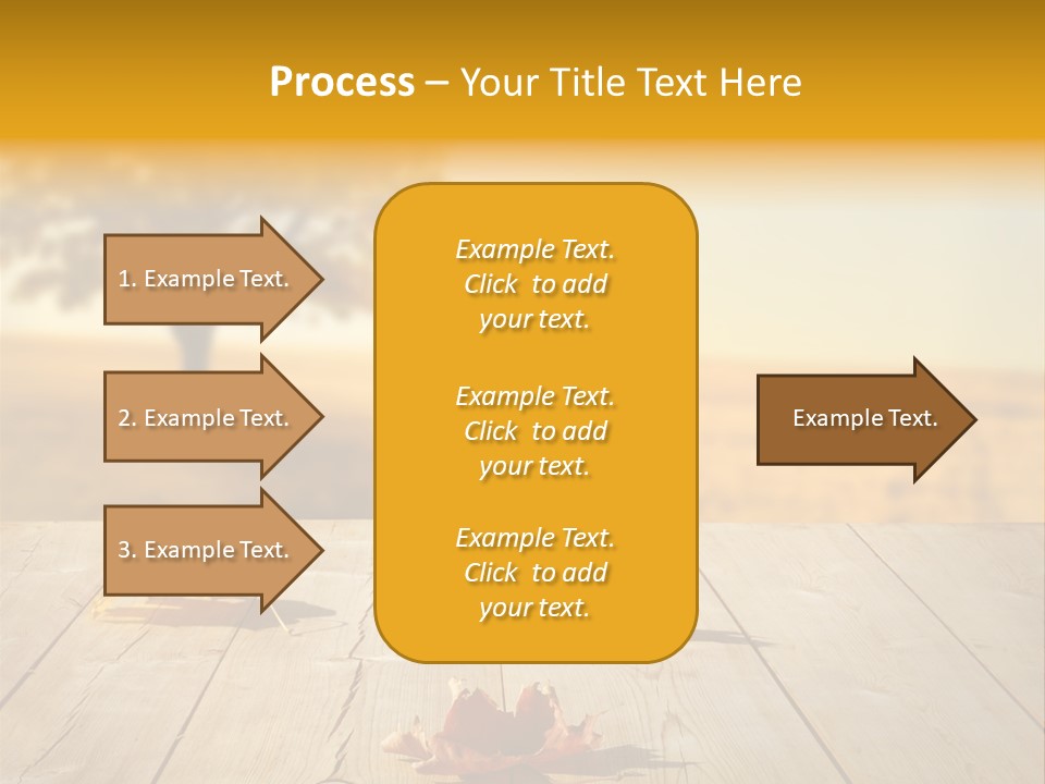 Vibrant Aged Park PowerPoint Template