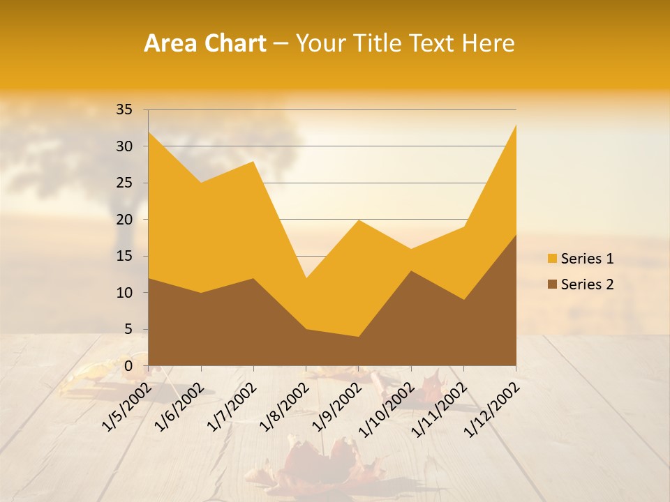 Vibrant Aged Park PowerPoint Template