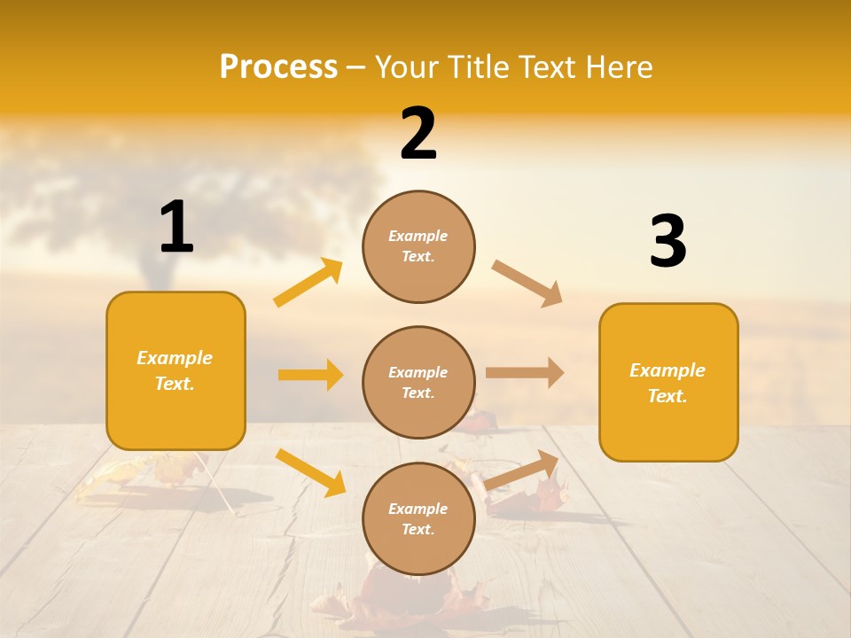 Vibrant Aged Park PowerPoint Template