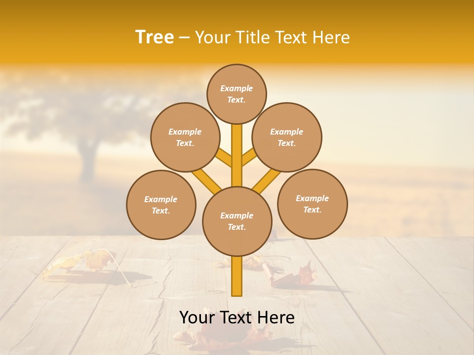 Vibrant Aged Park PowerPoint Template