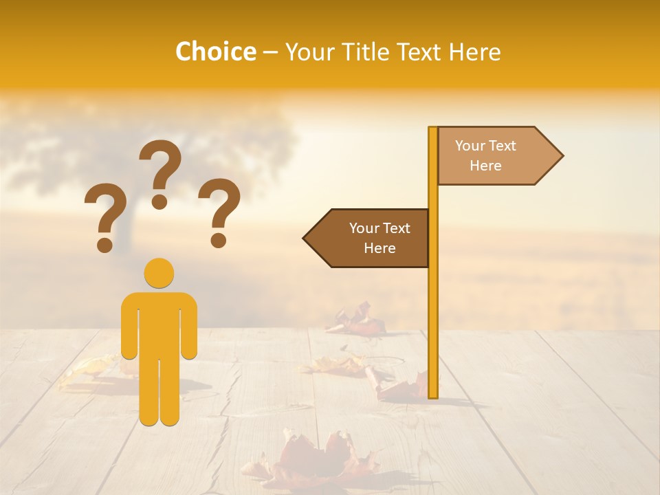 Vibrant Aged Park PowerPoint Template