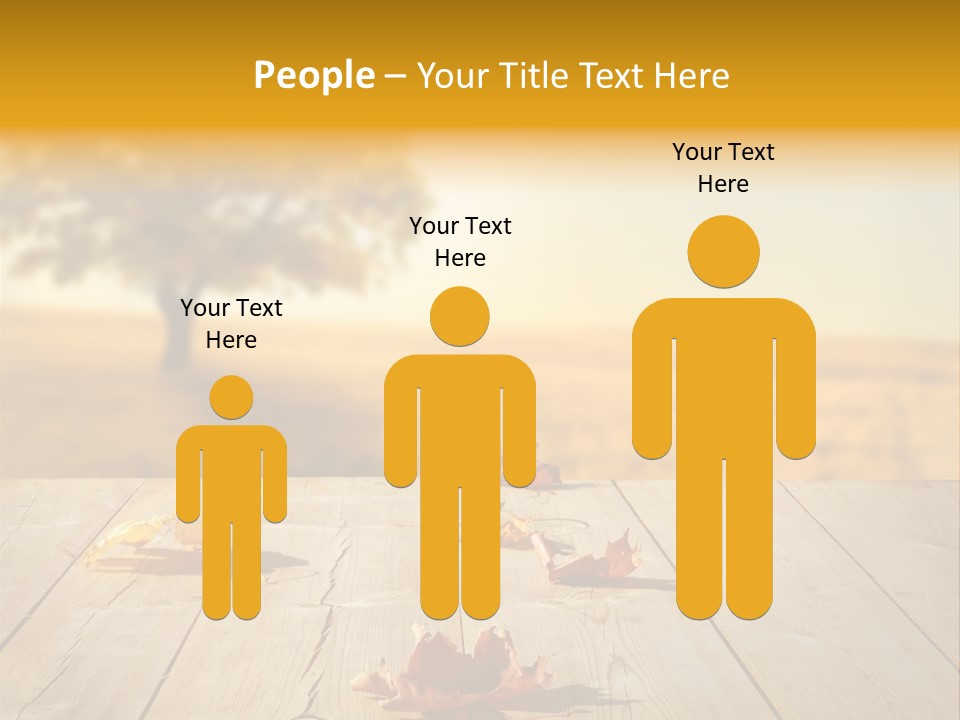 Vibrant Aged Park PowerPoint Template