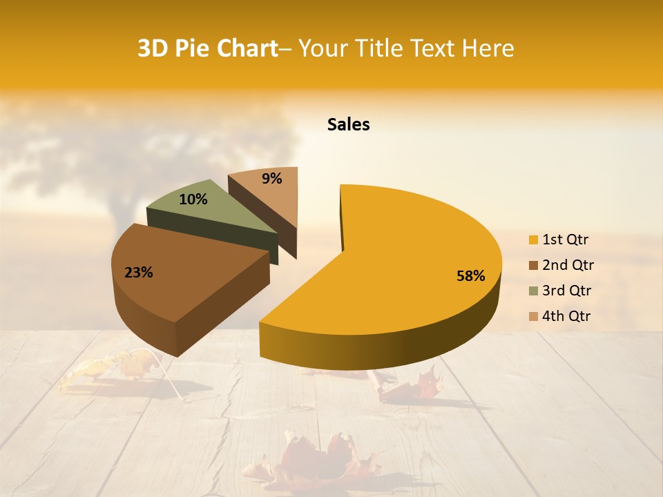Vibrant Aged Park PowerPoint Template
