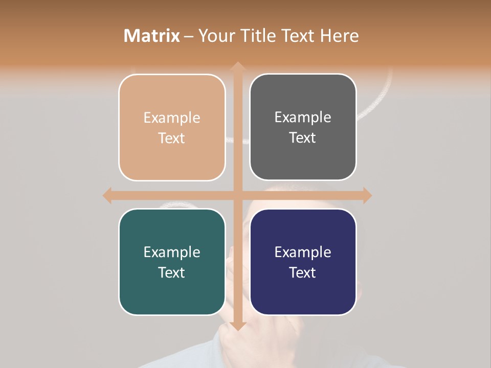 Speech Bubble Chalk White PowerPoint Template