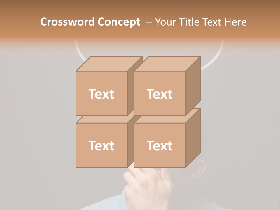 Speech Bubble Chalk White PowerPoint Template