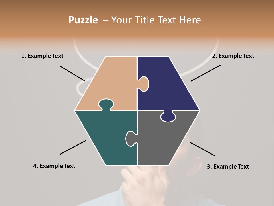 Speech Bubble Chalk White PowerPoint Template