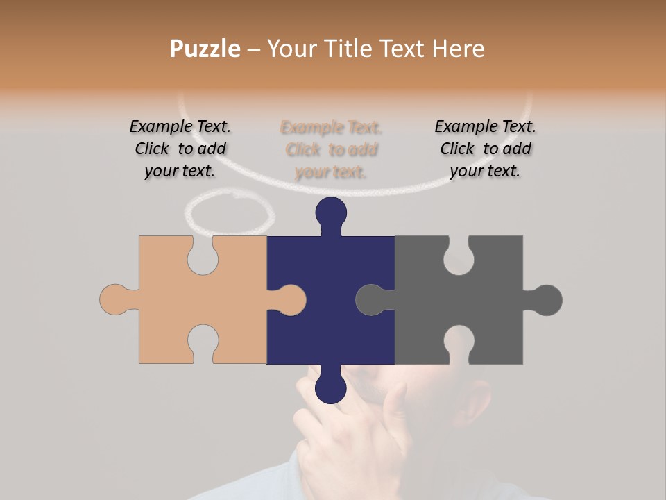 Speech Bubble Chalk White PowerPoint Template