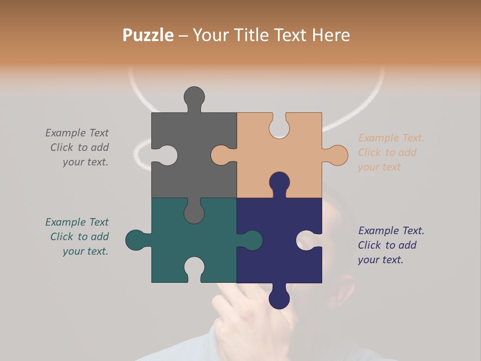 Speech Bubble Chalk White PowerPoint Template