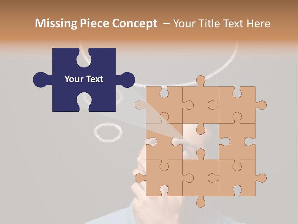 Speech Bubble Chalk White PowerPoint Template