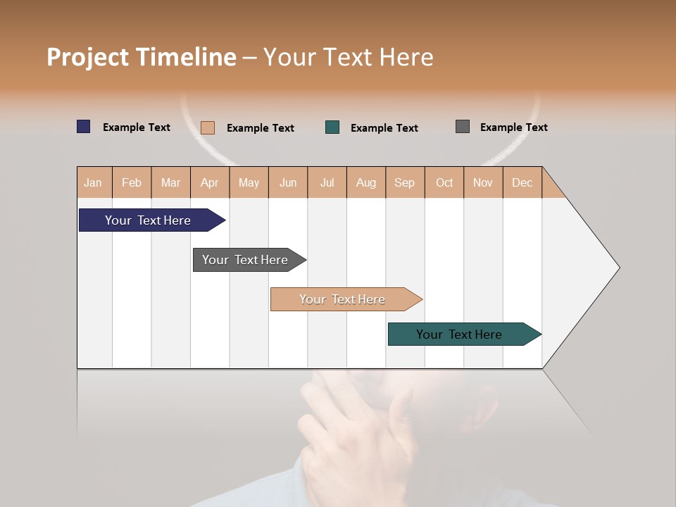 Speech Bubble Chalk White PowerPoint Template