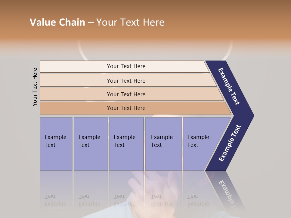 Speech Bubble Chalk White PowerPoint Template